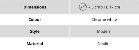 features of tondo line soap dispenser
